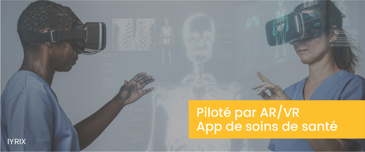Application de soins de santé basée sur la réalité virtuelle